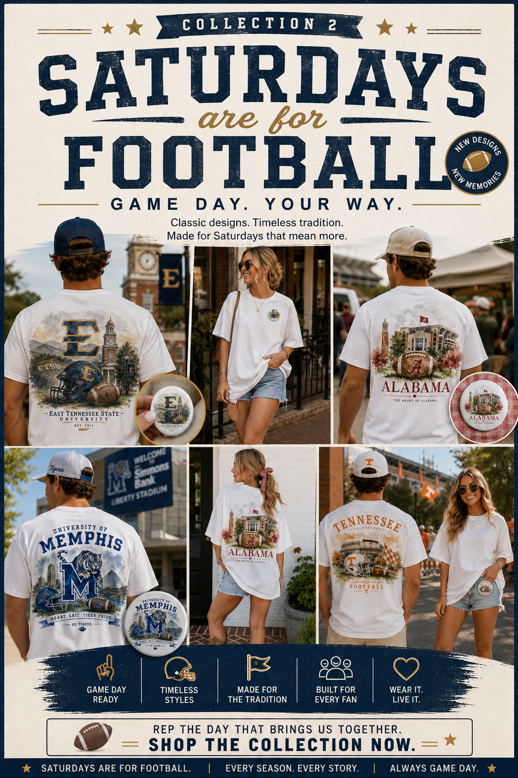 Saturdays are for football