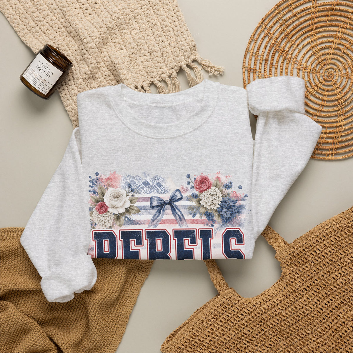 Rebels Floral Crewneck Sweatshirt