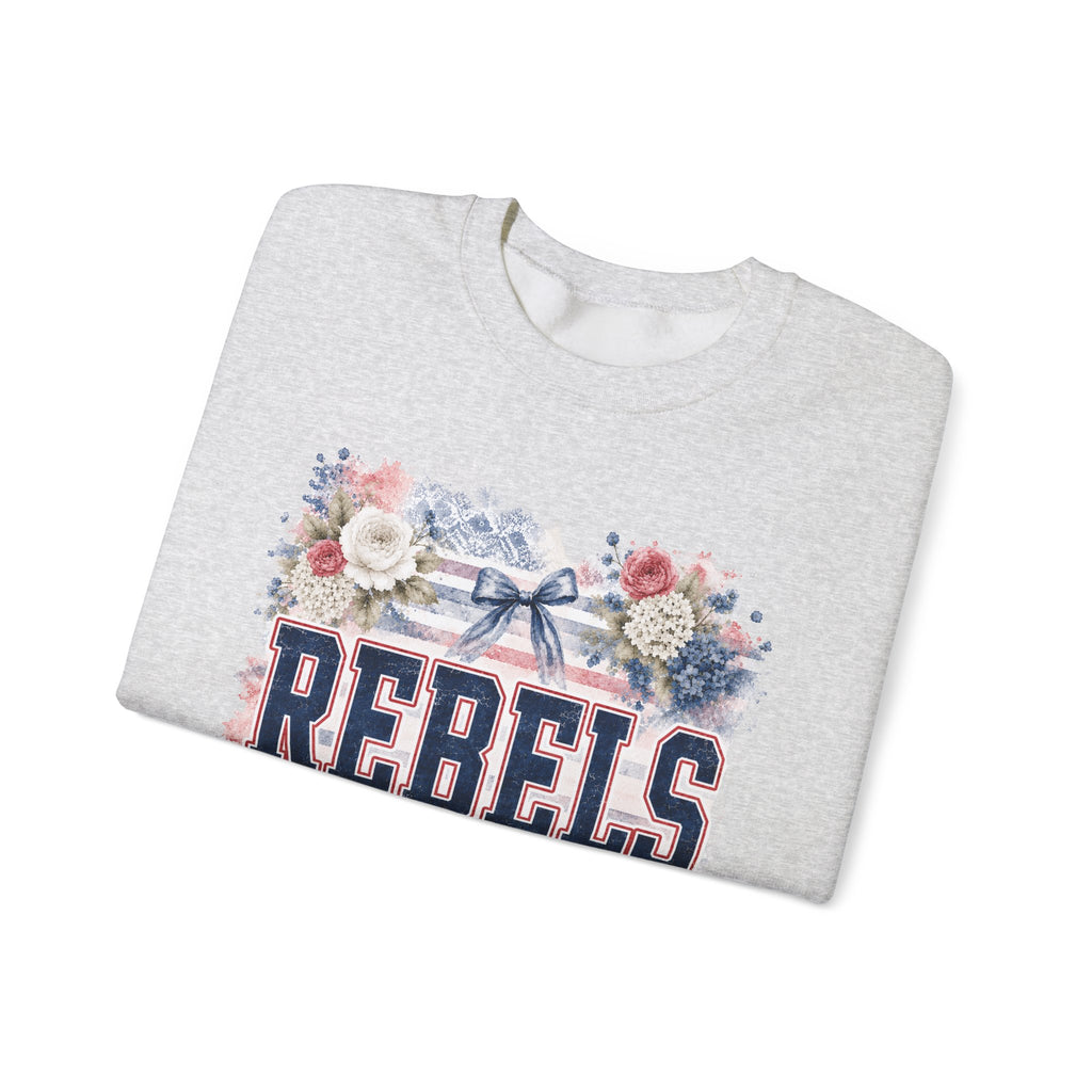 Rebels Floral Crewneck Sweatshirt