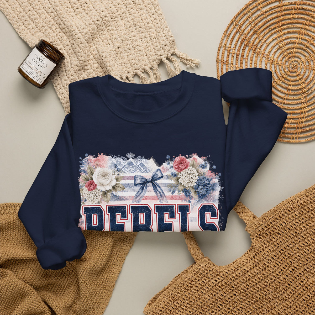 Rebels Floral Crewneck Sweatshirt