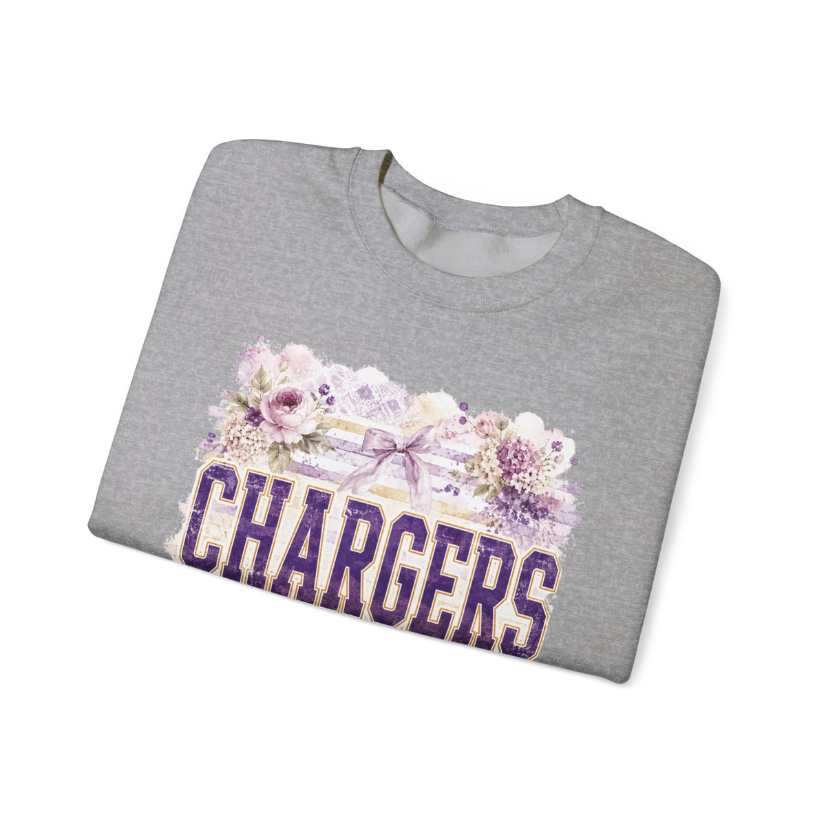 Chargers Floral Crewneck Sweatshirt