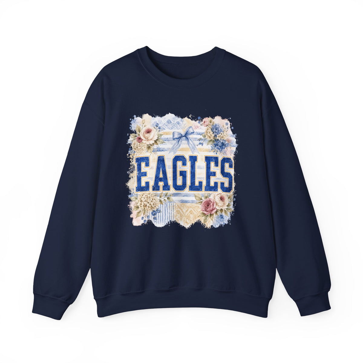 Eagles Floral Crewneck Sweatshirt