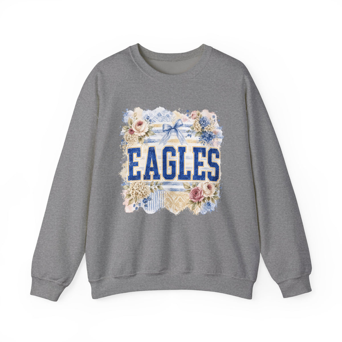 Eagles Floral Crewneck Sweatshirt