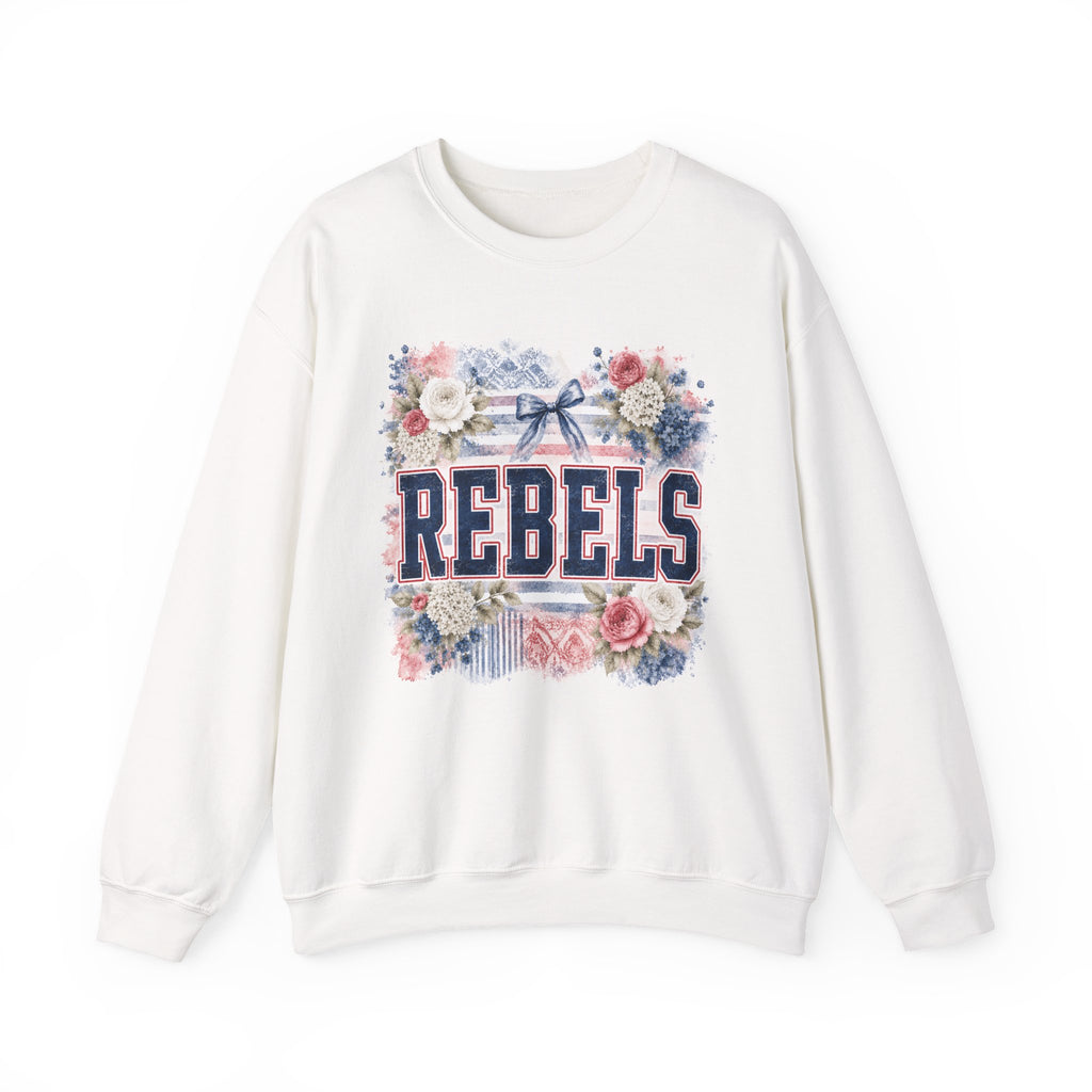 Rebels Floral Crewneck Sweatshirt