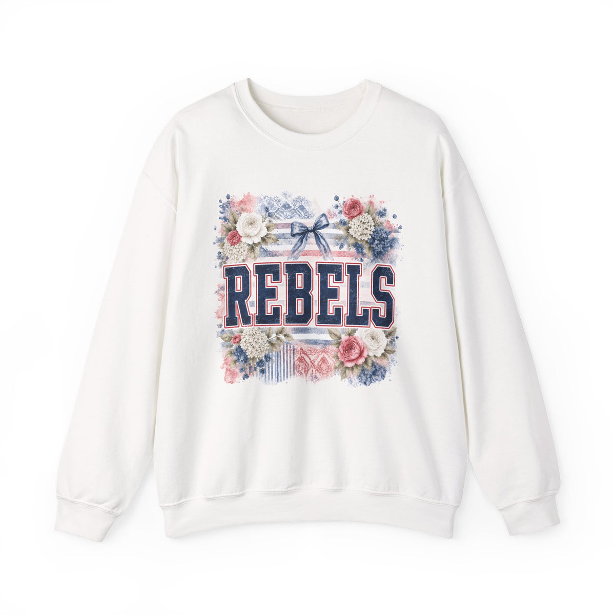 Rebels Floral Crewneck Sweatshirt