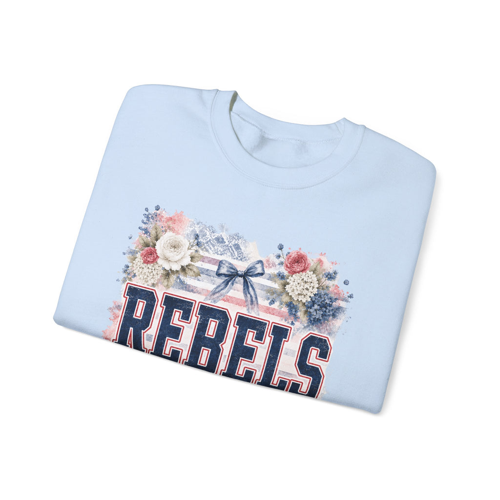 Rebels Floral Crewneck Sweatshirt
