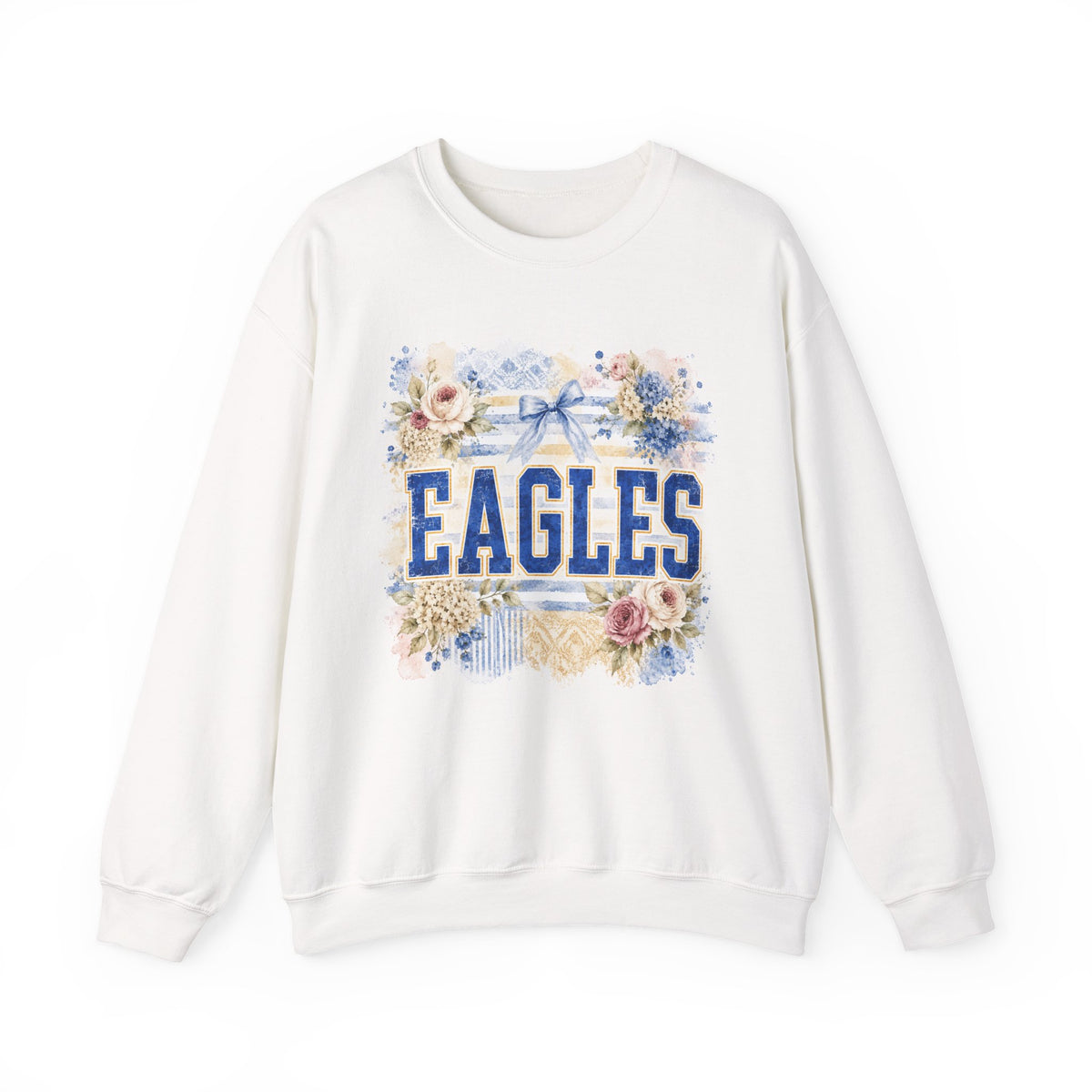 Eagles Floral Crewneck Sweatshirt