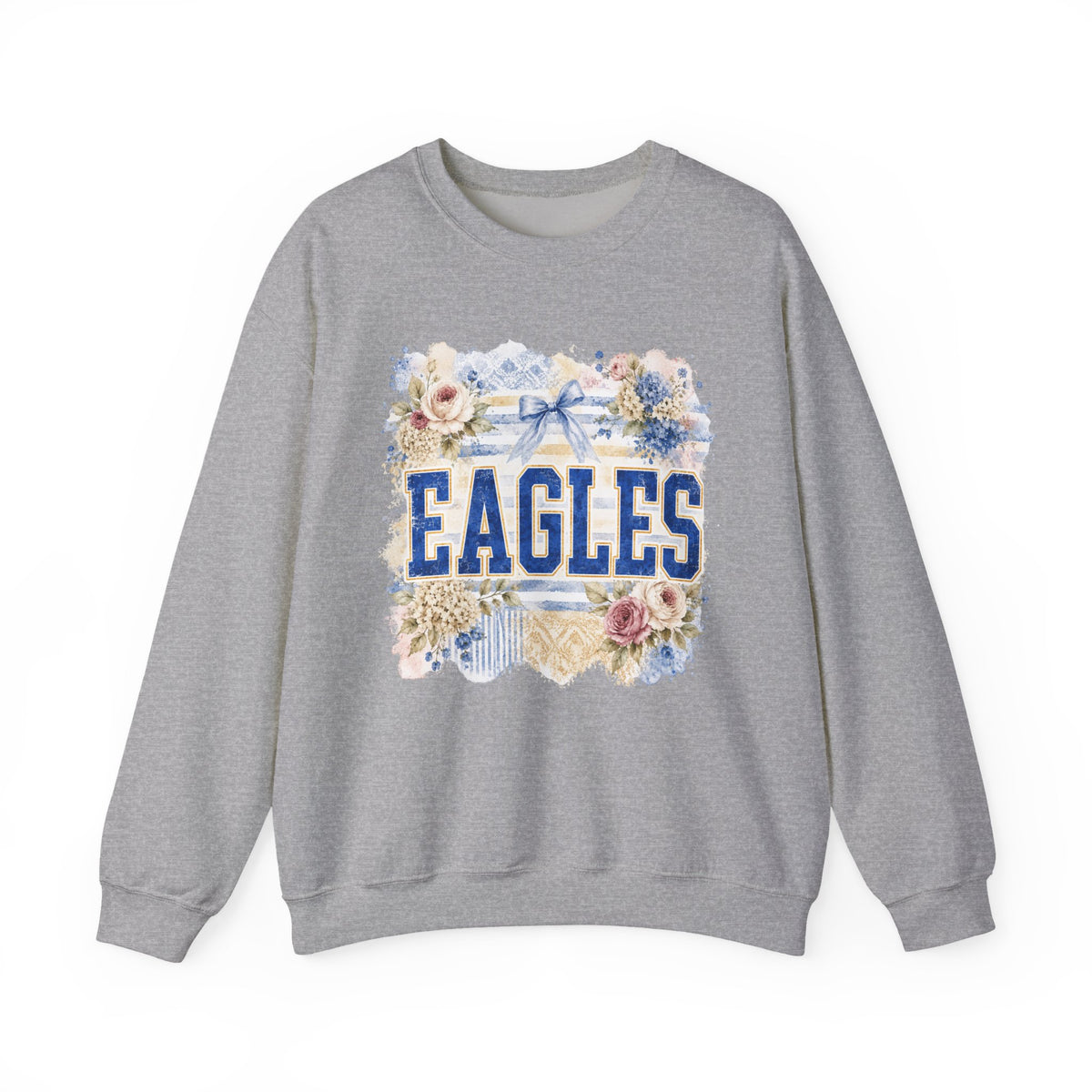 Eagles Floral Crewneck Sweatshirt