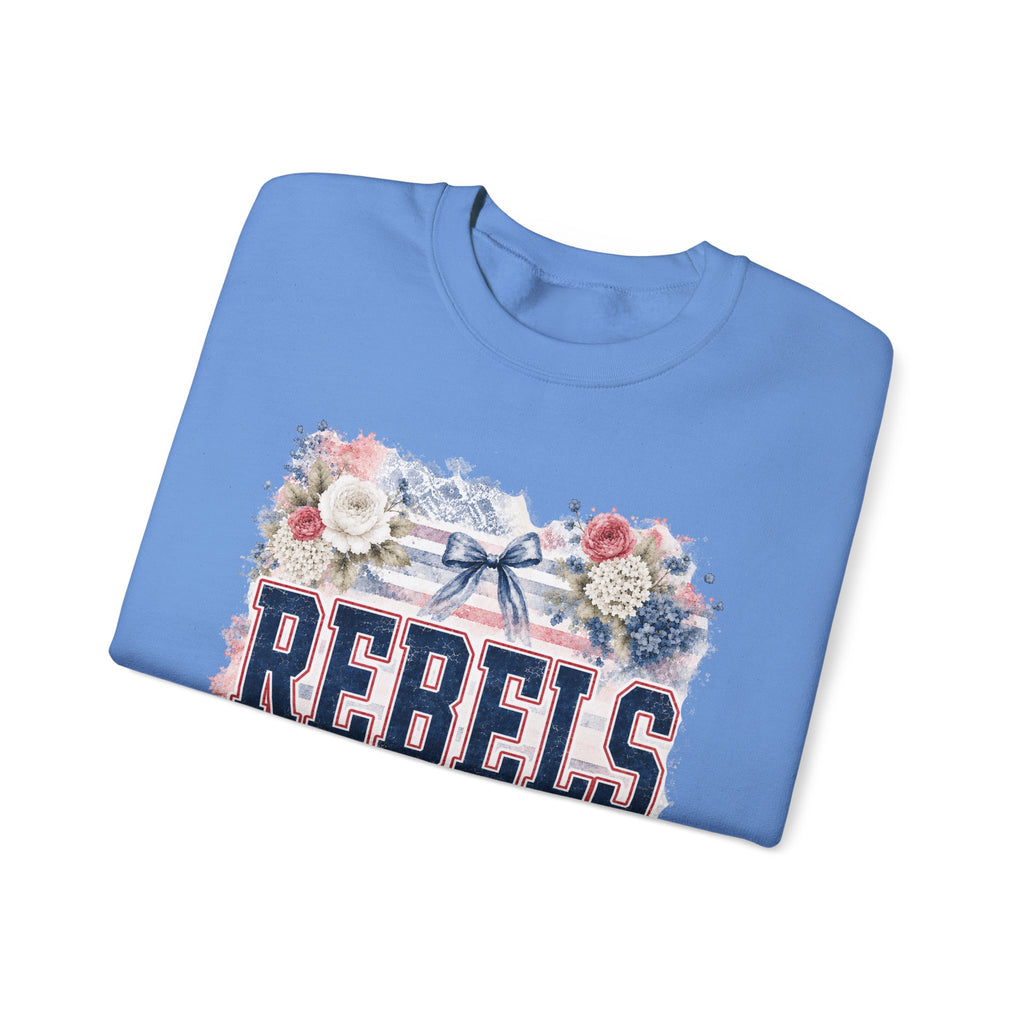 Rebels Floral Crewneck Sweatshirt