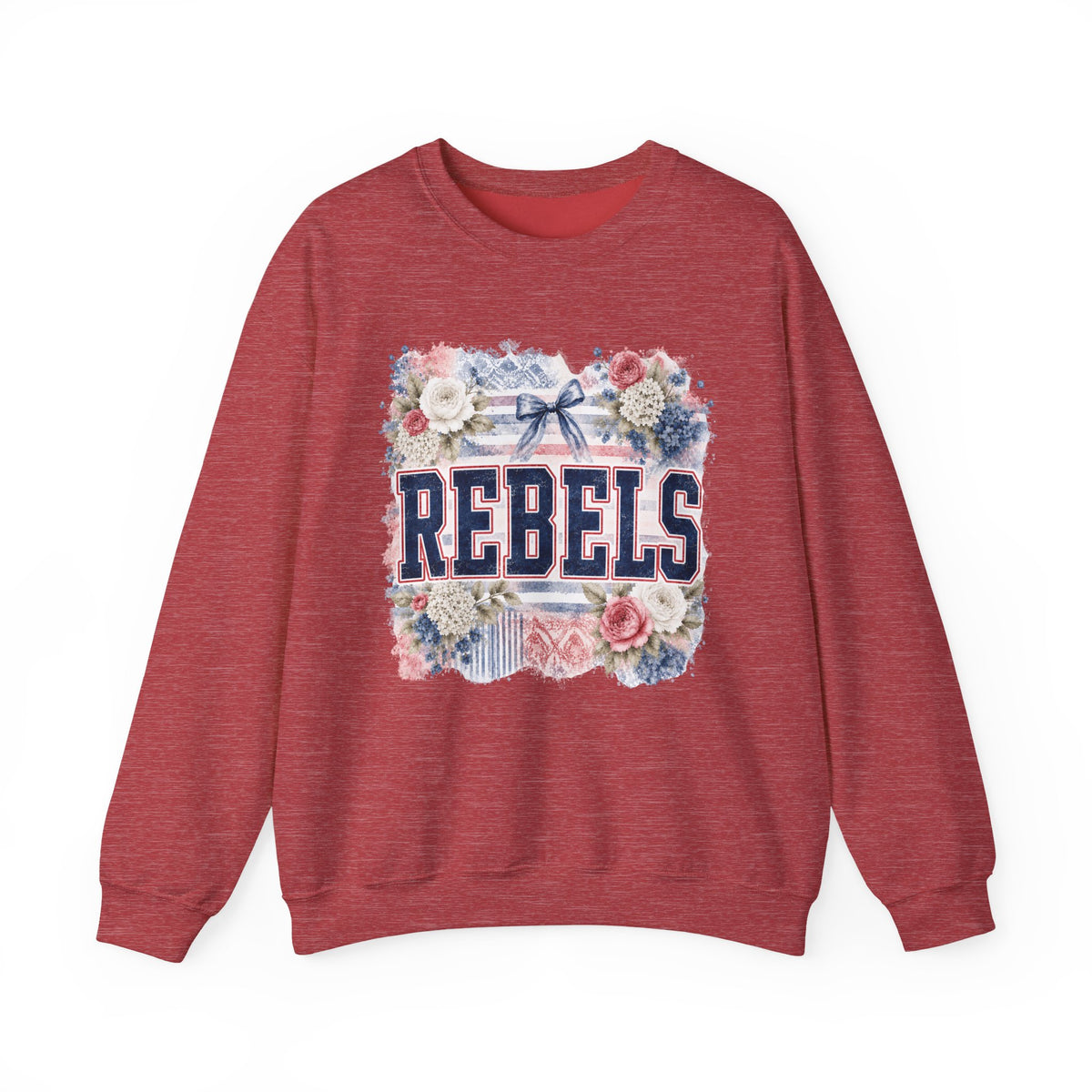 Rebels Floral Crewneck Sweatshirt