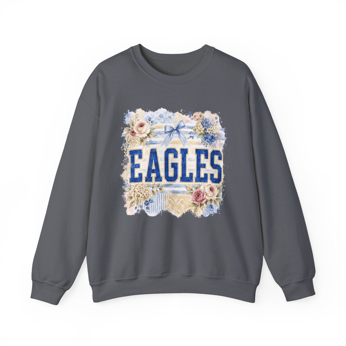 Eagles Floral Crewneck Sweatshirt