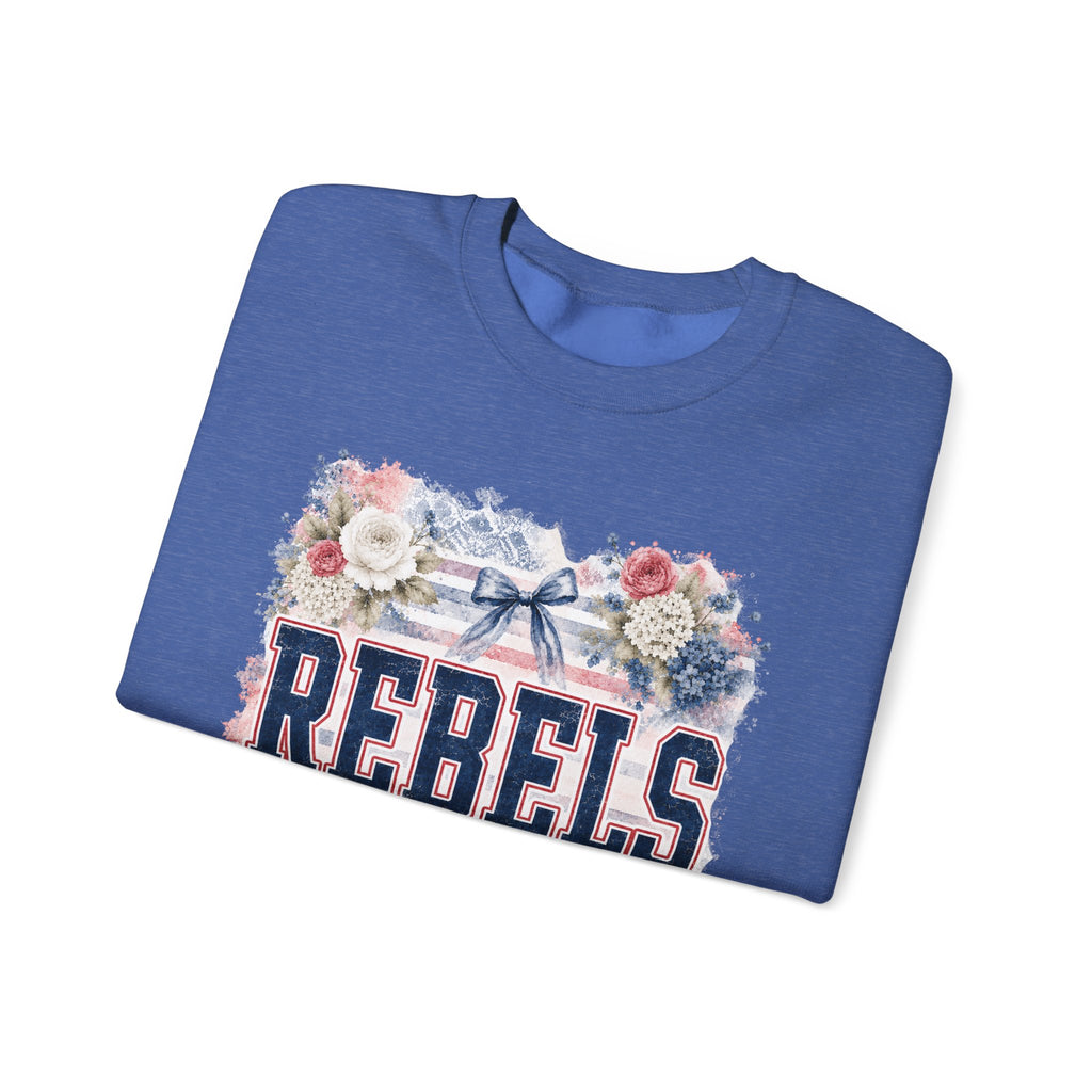 Rebels Floral Crewneck Sweatshirt