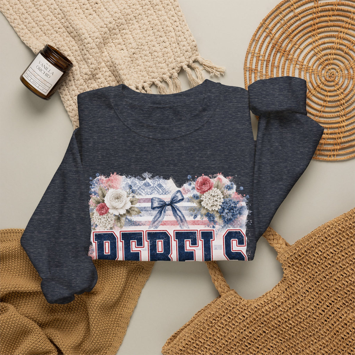 Rebels Floral Crewneck Sweatshirt