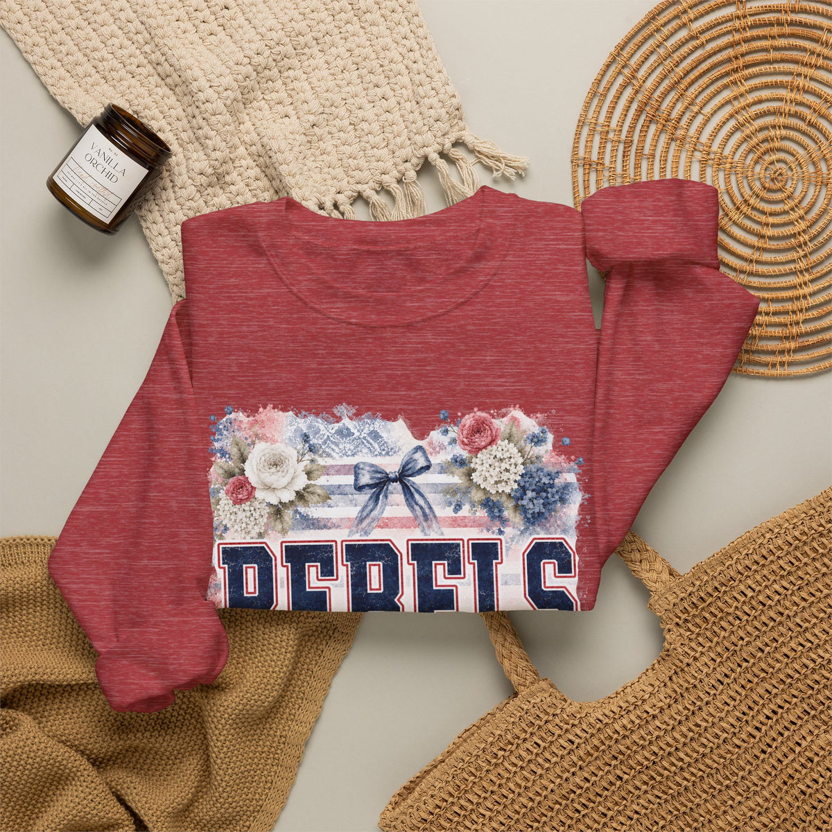 Rebels Floral Crewneck Sweatshirt