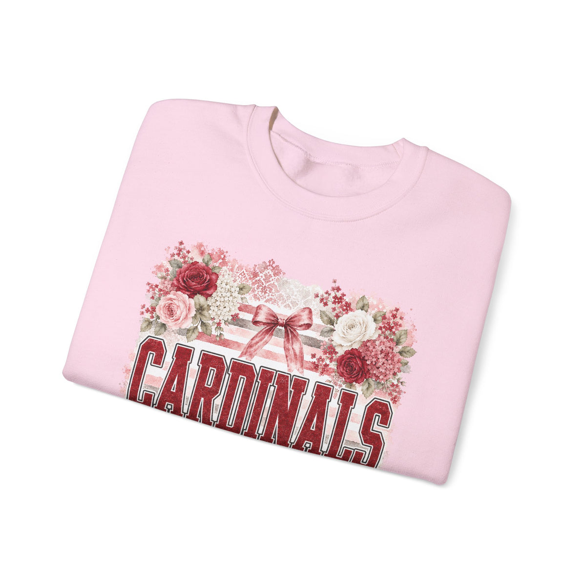 Cardinals Floral Crewneck Sweatshirt