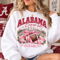 Long Sleeve Alabama Breast Cancer Awareness Sweatshirt