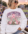 Covington Chargers Breast Cancer awareness sweatshirt