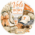 Watercolor University of Tennessee game day button