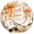 Watercolor University of Tennessee game day button