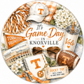 Watercolor University of Tennessee game day button